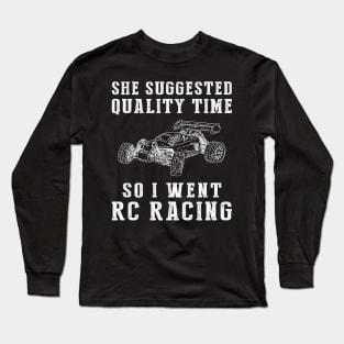 Roaring with Humor! Funny '4 Languages' Sarcasm RC Car Tee & Hoodie Long Sleeve T-Shirt